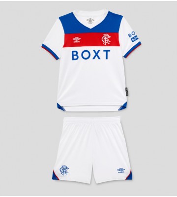 Rangers Udebanetrøje Børn 2025-26 Kortærmet (+ Korte bukser)